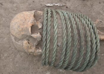 1,000-year-old cemetery with dead wearing elaborate neck rings and buckets on their feet unearthed in Ukraine