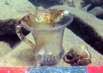 Underwater archaeologists discover 112 centuries-old glass vessels near Burgas, Bulgaria