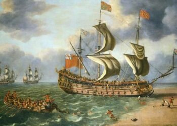 Wreck of 340-year-old royal warship discovered off the English coast