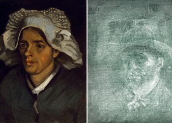 A hidden self-portrait of Van Gogh has been discovered by X-ray