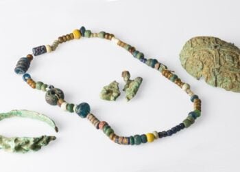 New Viking Age jewelry find delivered to archaeological museum on a platter