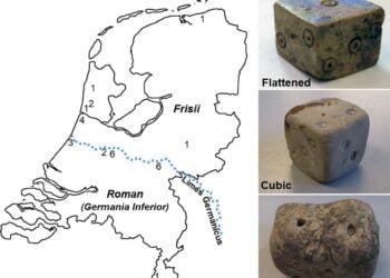 Why early Romans used lopsided dice