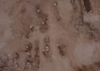76 kid sacrifice victims with their hearts ripped out discovered in Peru excavation