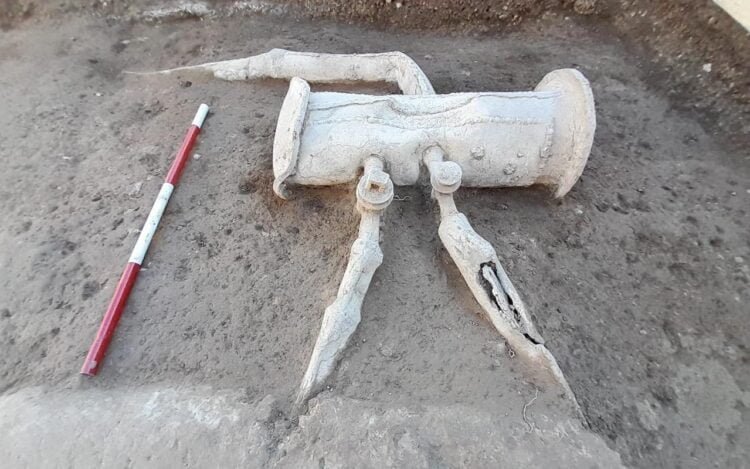 Roman water system uncovered at Stabiae, near Pompeii