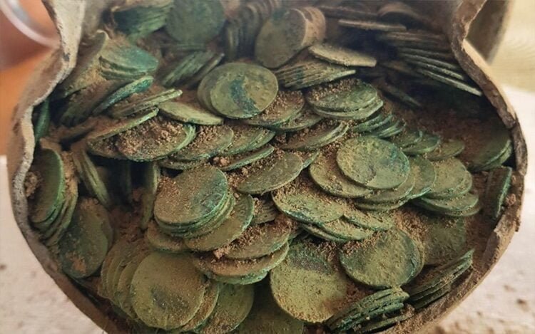 17th-century hoard containing 1,000 coins discovered in Poland