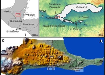 Preclassic environmental degradation of Lake Petén Itzá, by the early Mayans
