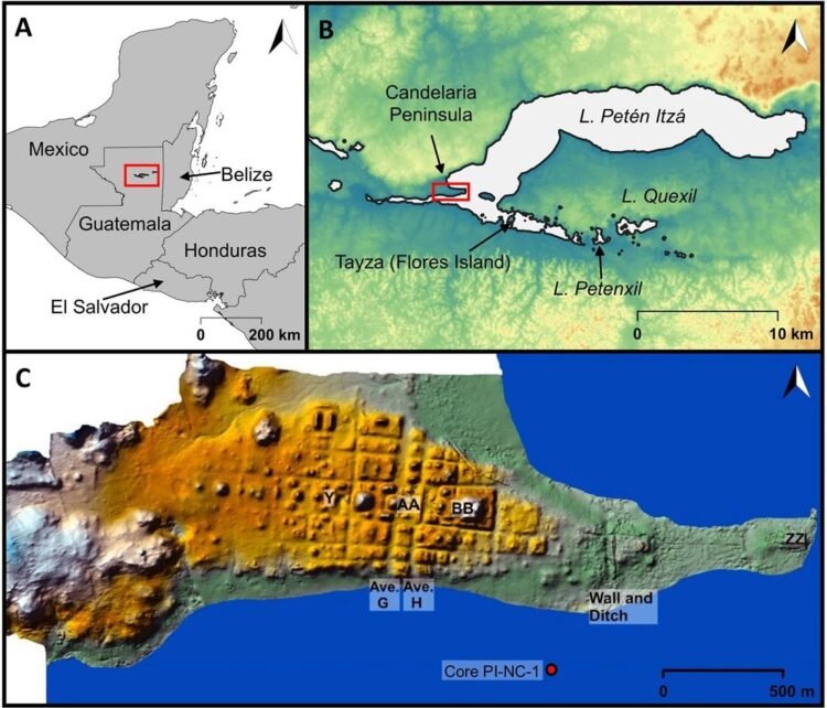 Preclassic environmental degradation of Lake Petén Itzá, by the early Mayans