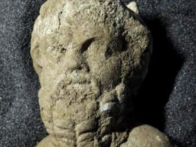 Archaeologists unearthed bust of greek god of wine making in England