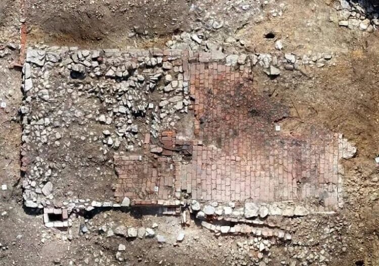 Remains of a medieval watermill uncovered in England