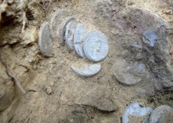2,000-year-old hoard of Roman coins discovered in Italy