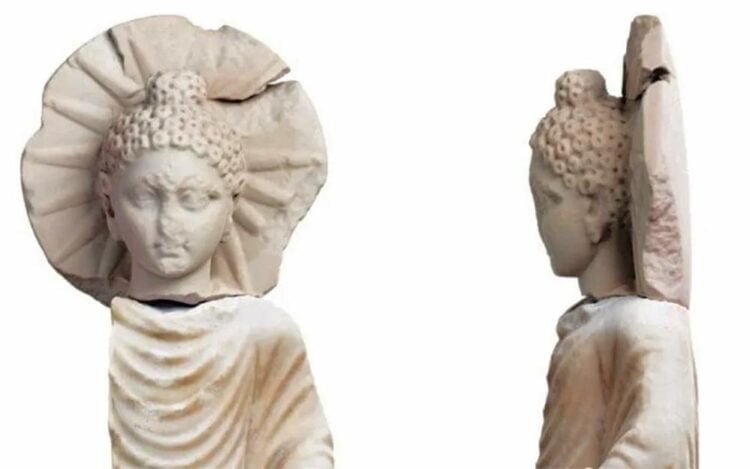 Buddha statue found in ancient Egyptian city