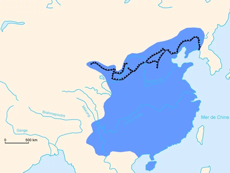 Map of the Great Wall, Ming Dynasty