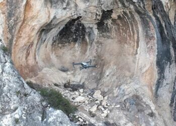 7,000-year-old cave paintings discovered in Spain using drones
