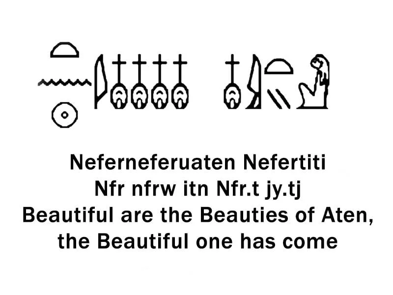 Neferneferuaten-Nefertiti in hieroglyphs