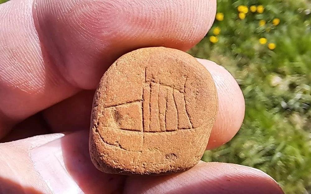 Oldest depiction of a Viking ship unearthed in Iceland