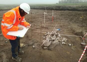Bronze Age cemetery found at Shetland spaceport construction site