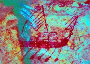 Ancient rock art in Australia depicts Indonesian warships, study suggests