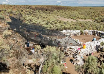 Field site shows evidence of humans occupation 18,000 years ago in Oregon