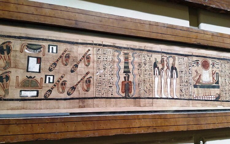 Archaeologists discovered a 16-meter-long ancient papyrus in Egypt