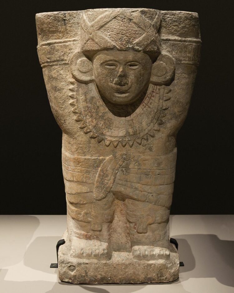 Atlantean sculpture discovered at Chichen Itza