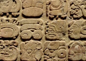 Giant stone panel with 123 Maya glyphs discovered in Mexico