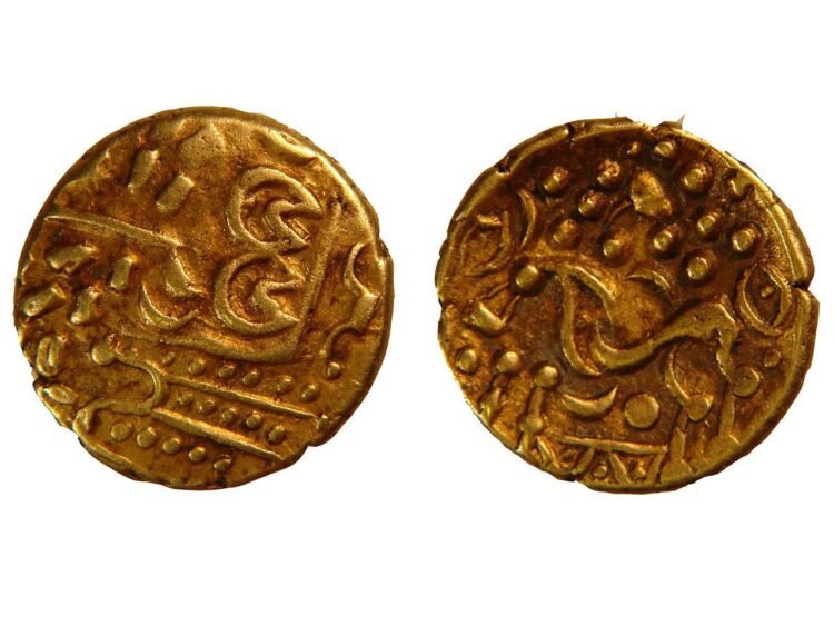 Iron Age gold coin bears name of unknown British king
