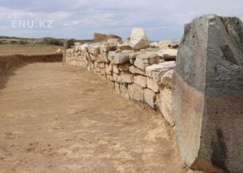 4,000-year-old Bronze Age pyramid unearthed in Kazakhstan's steppes