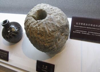 Dozens of ancient stone grenades unearthed near Great Wall of China