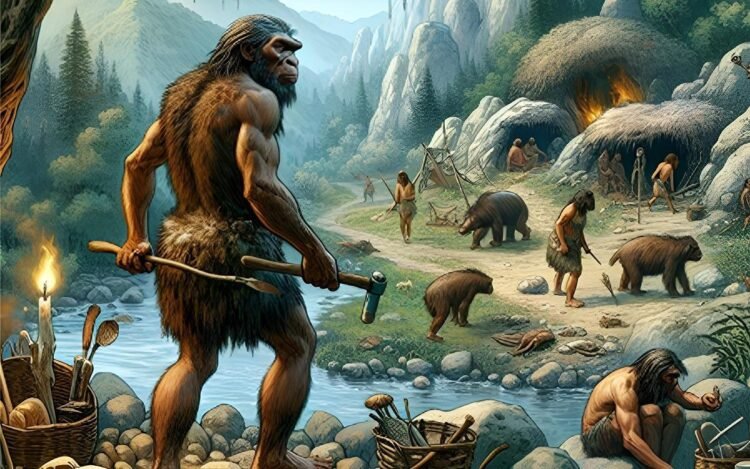Study of AI generated Neanderthal scenes reveals major gaps with modern archaeological research