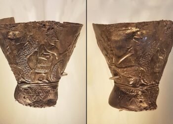4,000-year-old ˁAin Samiya goblet reveals a Bronze Age vision of cosmic creation and order