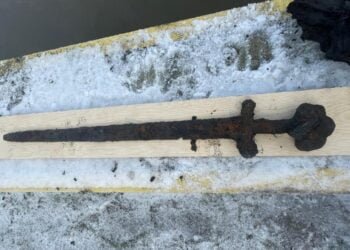 9th century sword with possible Viking origins and a mysterious inscription recovered from Vistula River in Poland
