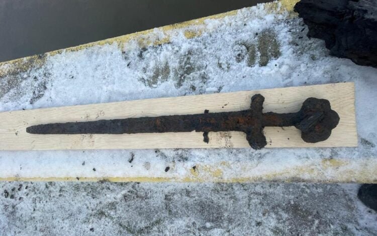 9th century sword with possible Viking origins and a mysterious inscription recovered from Vistula River in Poland