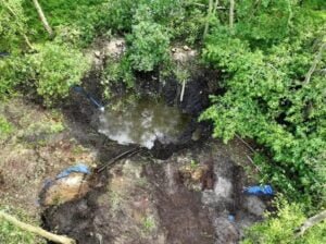 Archaeologists search WWII B-17 crash site in England to find missing pilot