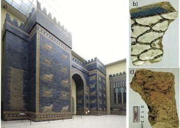 Archaeomagnetic analysis reveals construction timeline of Babylon's Ishtar Gate