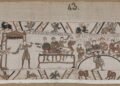 Bayeux Tapestry may have been designed for mealtime viewing by medieval monks, a study suggests