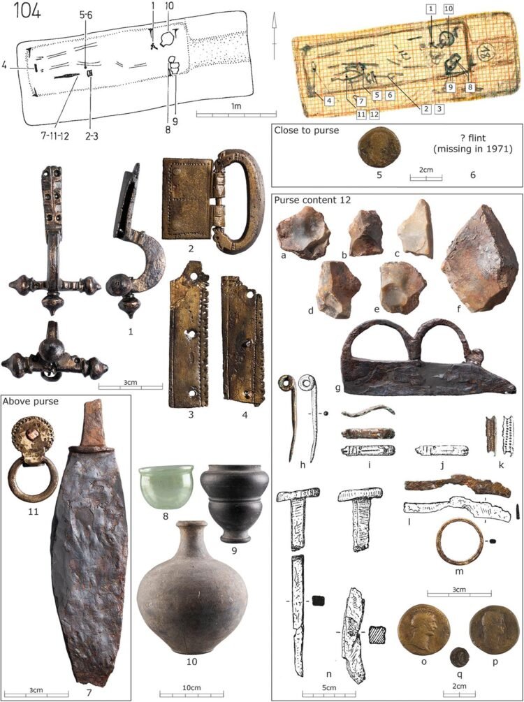 Ancient Belgian grave reveals trade system after Roman bronze coins disappeared