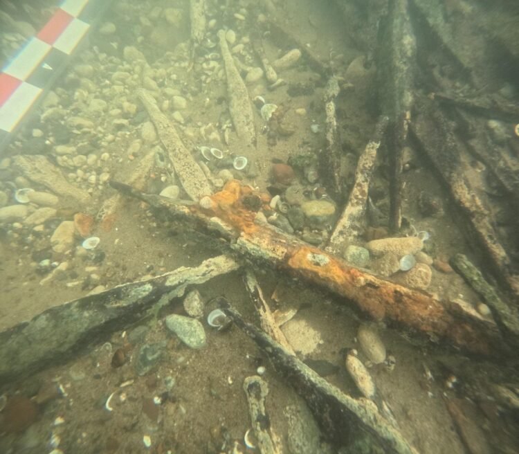 Europe’s largest hoard of Late Iron Age bipyramidal ingots found in Bosnia’s Sava River. Credit: Franciscan Monastery Museum