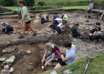 Bremenium Fort excavation uncovers remarkable Roman artifacts and structures in Northumberland
