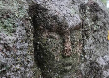 Mysterious Bronze Age human face carving discovered in Kazakhstan