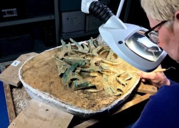Largest Bronze Age hoard in Upper Lusatia unearthed near Görlitz, Saxony