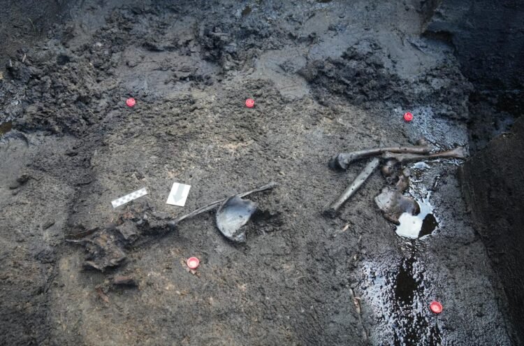 3,000 year old Bronze Age battlefield mass grave identified in Lithuanian peat bog