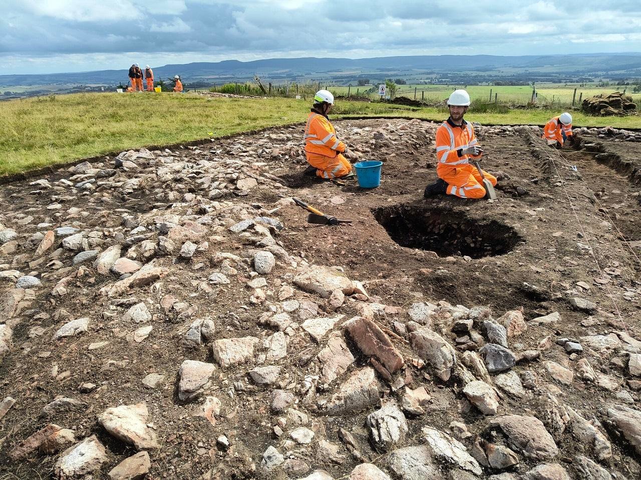 Bronze Age hilltop settlement and 2400 BCE farming evidence found in Northumberland Cheviot Hills
