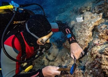 Bronze Age shipwreck loaded with copper ingots discovered off Turkey's coast
