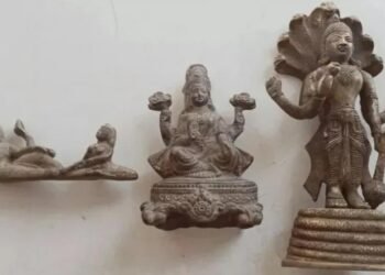 400-year-old bronze idols unearthed in India