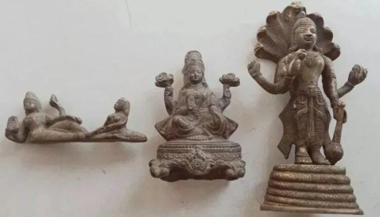 400-year-old bronze idols unearthed in India