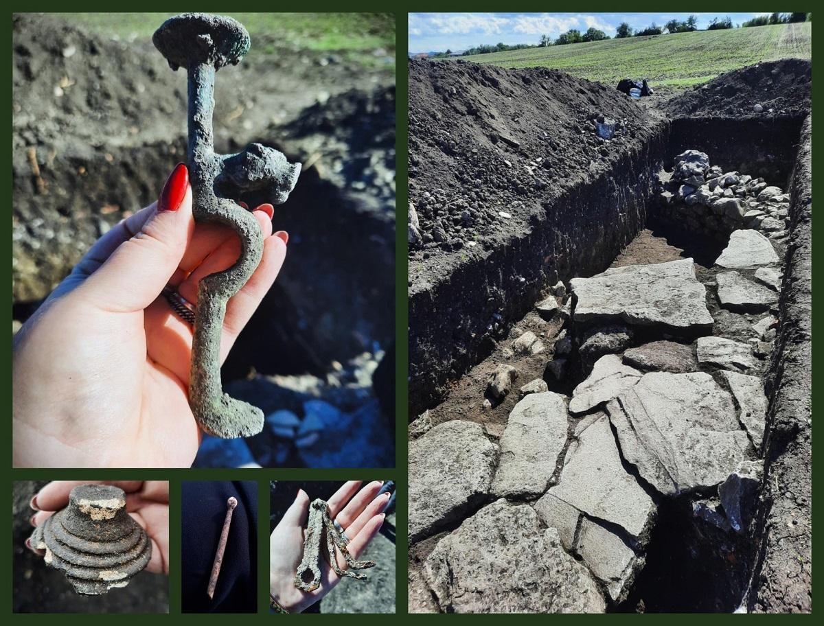 Rare bronze temple-façade box found in Turda reveals life near Legion V Macedonica
