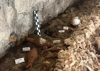 2,000-year-old sarcophagus opened: Well-preserved burial found in Tomb of Cerberus