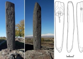 Burial of two infants found under prehistoric Dragon Stone in Armenia