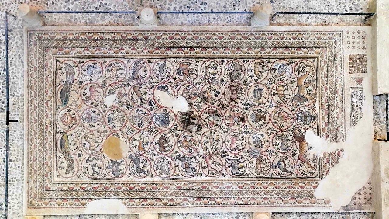 Stunning 1,600-year-old Byzantine mosaic unveiled in the Negev Desert of Israel
