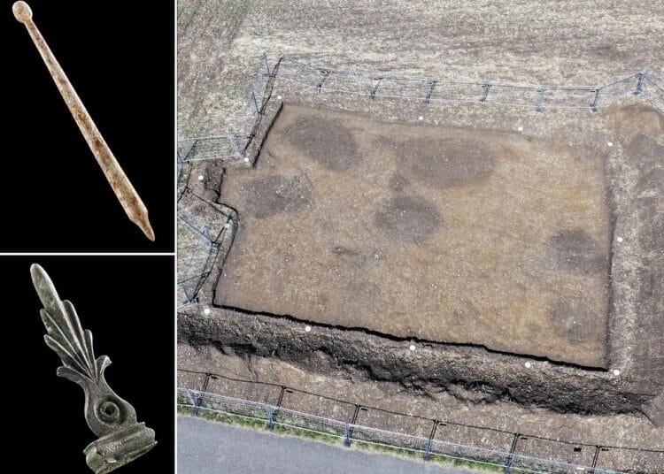 Early Celtic burial chamber from the 6th century BCE discovered in ...